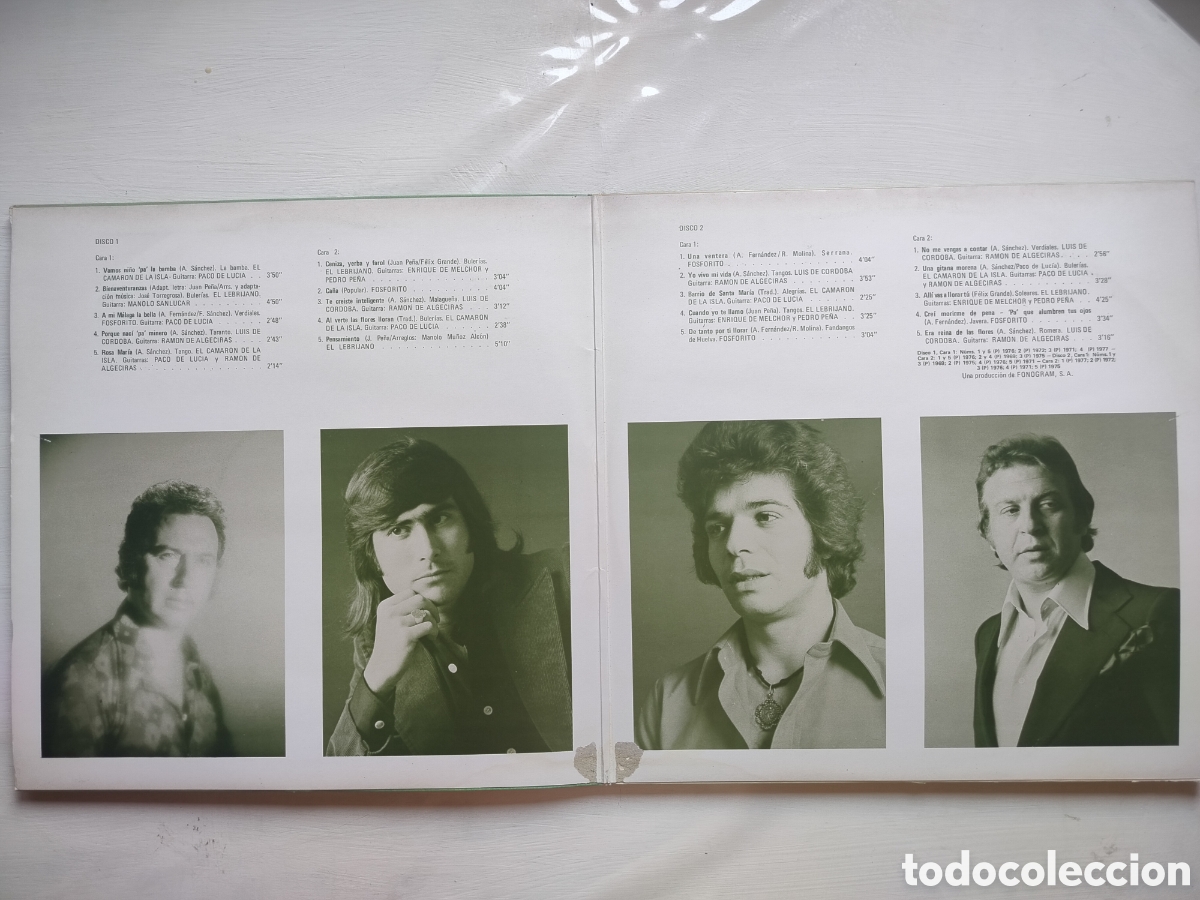 Discos de vinilo: Poker de Flamencos 2xLPs - Foto 2