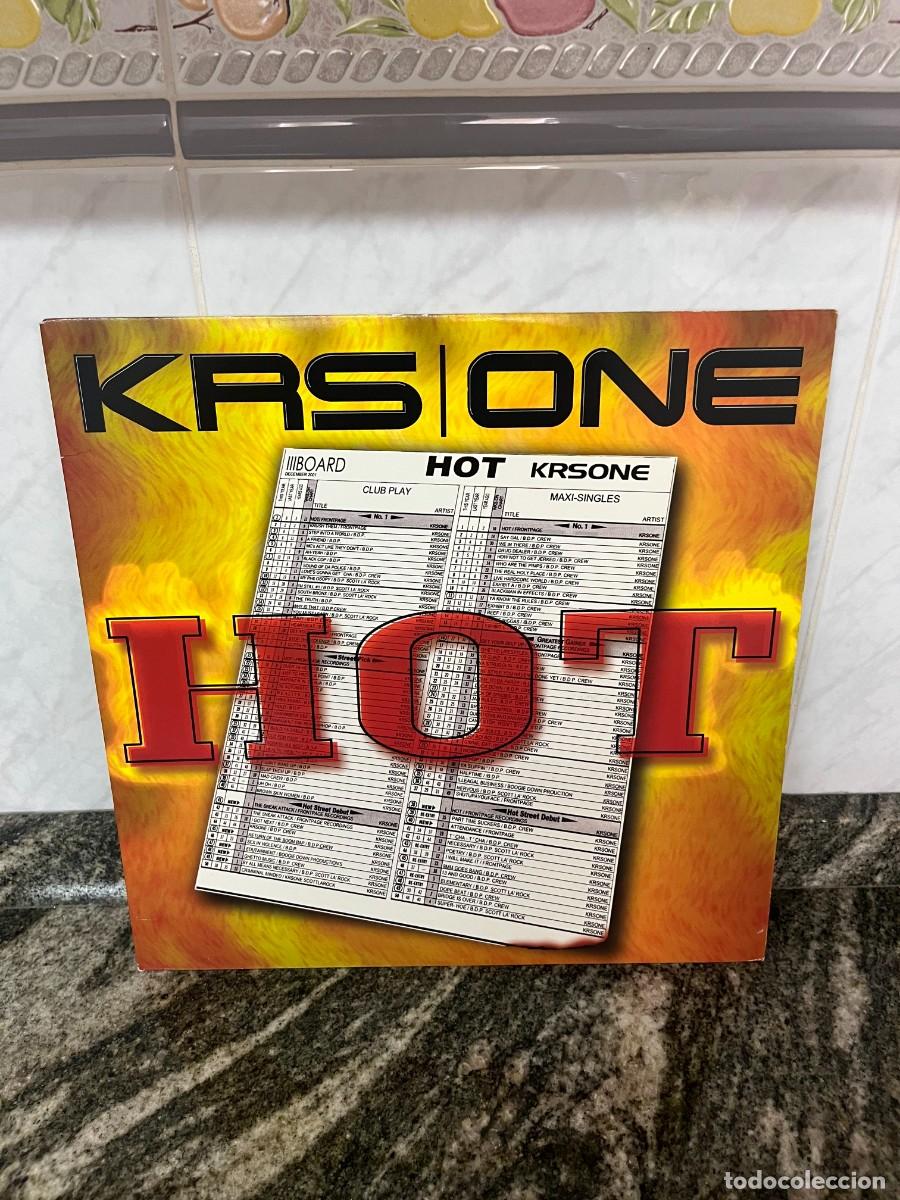 Discos de vinilo: KRS-One &lrm;&ndash; Hot maxi rap