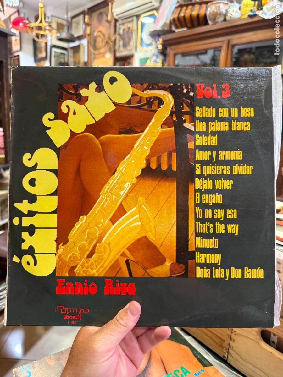Discos de vinilo: LP EXITOS SAXO -----