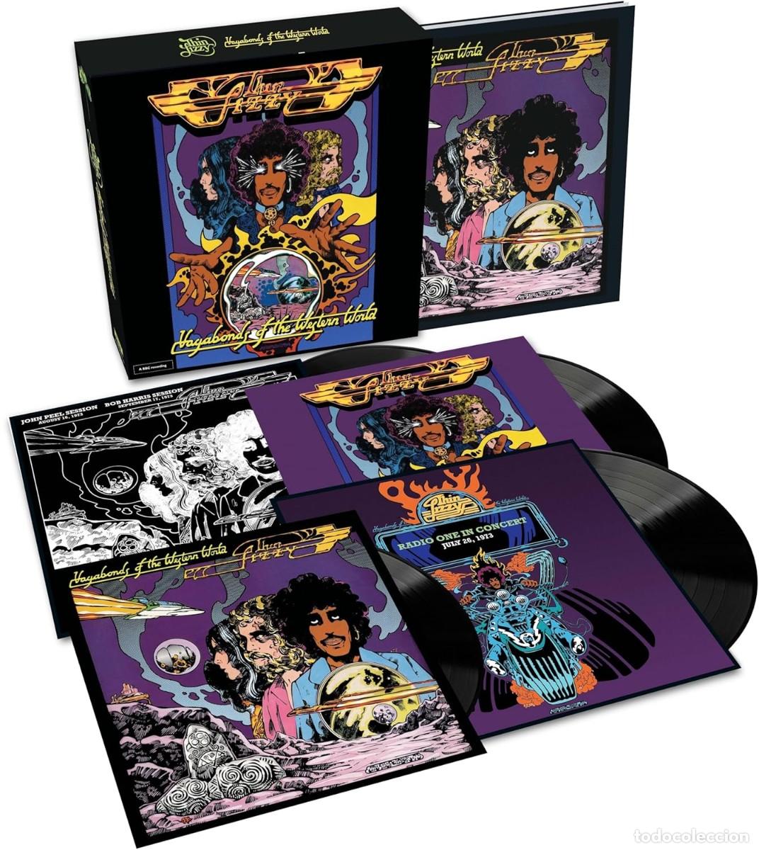 Discos de vinilo: 4xLP THIN LIZZY Vagabonds Of The Western World VINILO box OFERTA TEMPORAL