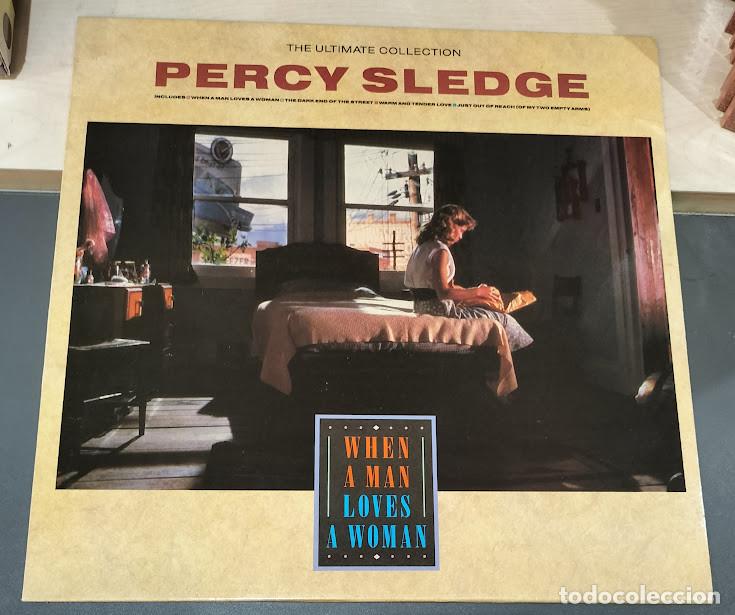 Discos de vinilo: Percy Sledge - The Ultimate Collection - When A Man Loves A Woman - LP Atlantic ref. 780 212-1