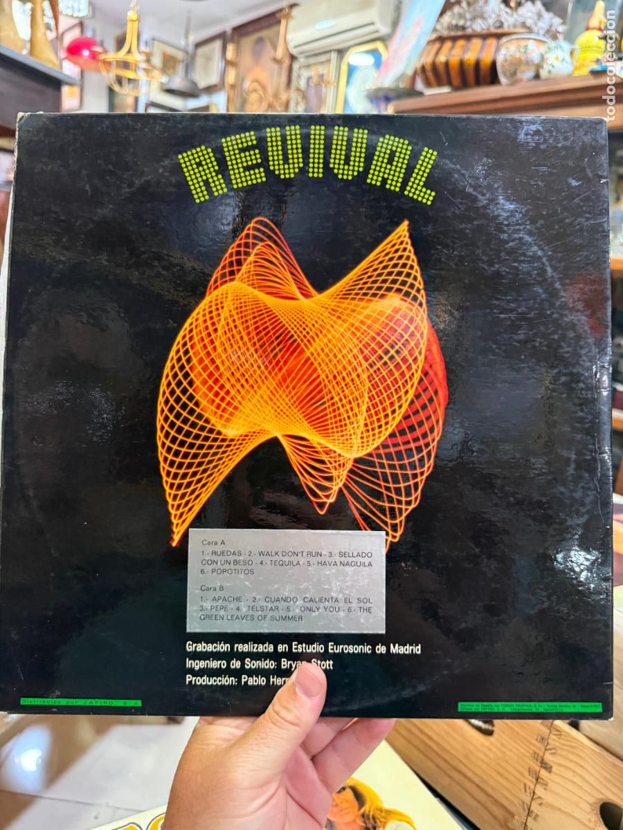 Discos de vinilo: LP REVIVAL - ELECTRONIC SYSTEM - Foto 2