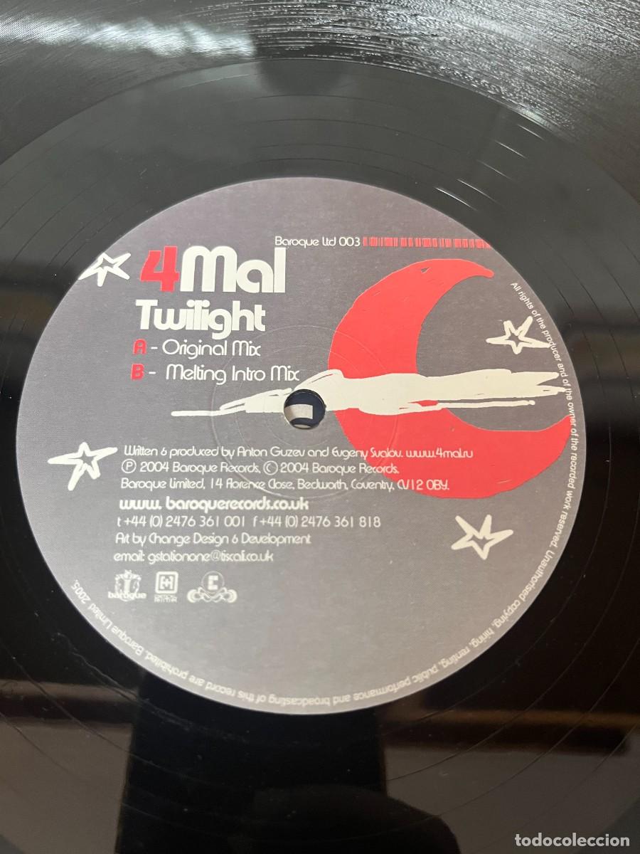 Discos de vinilo: 4Mal &lrm;&ndash; Twilight maxi . - Foto 4