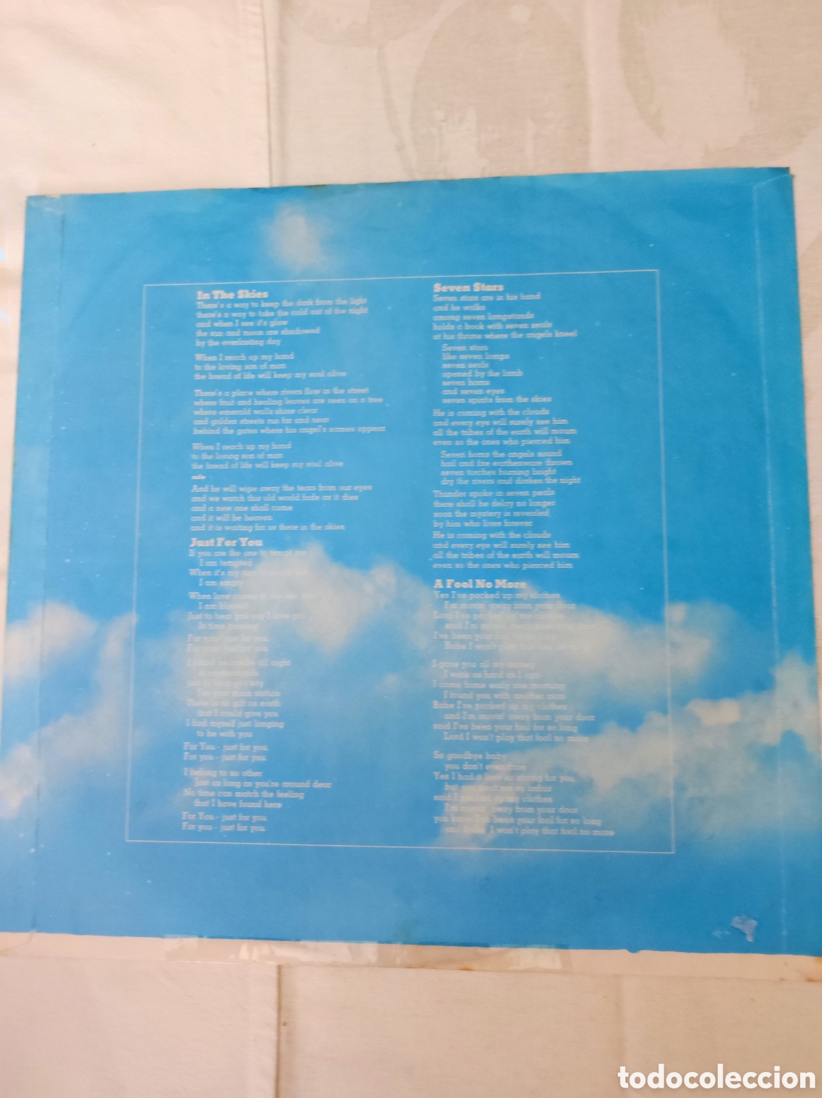 Discos de vinilo: PETER GREEN - IN THE SKIES - Foto 3