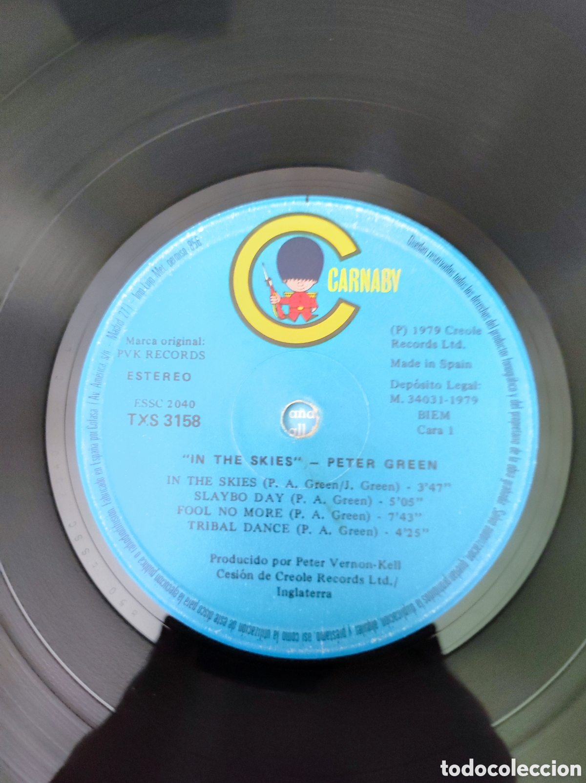 Discos de vinilo: PETER GREEN - IN THE SKIES - Foto 5