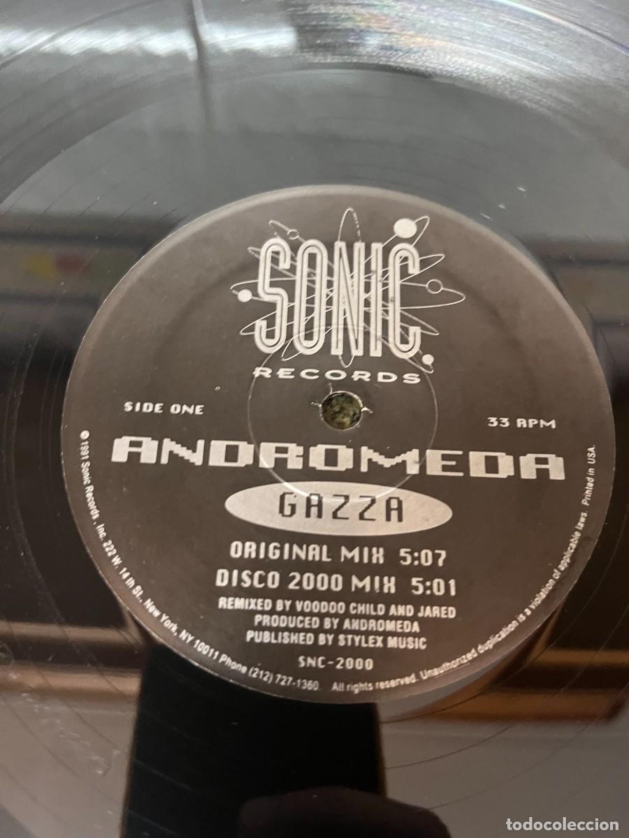 Discos de vinilo: Andromeda &lrm;&ndash; Gazza Maxi - Foto 3