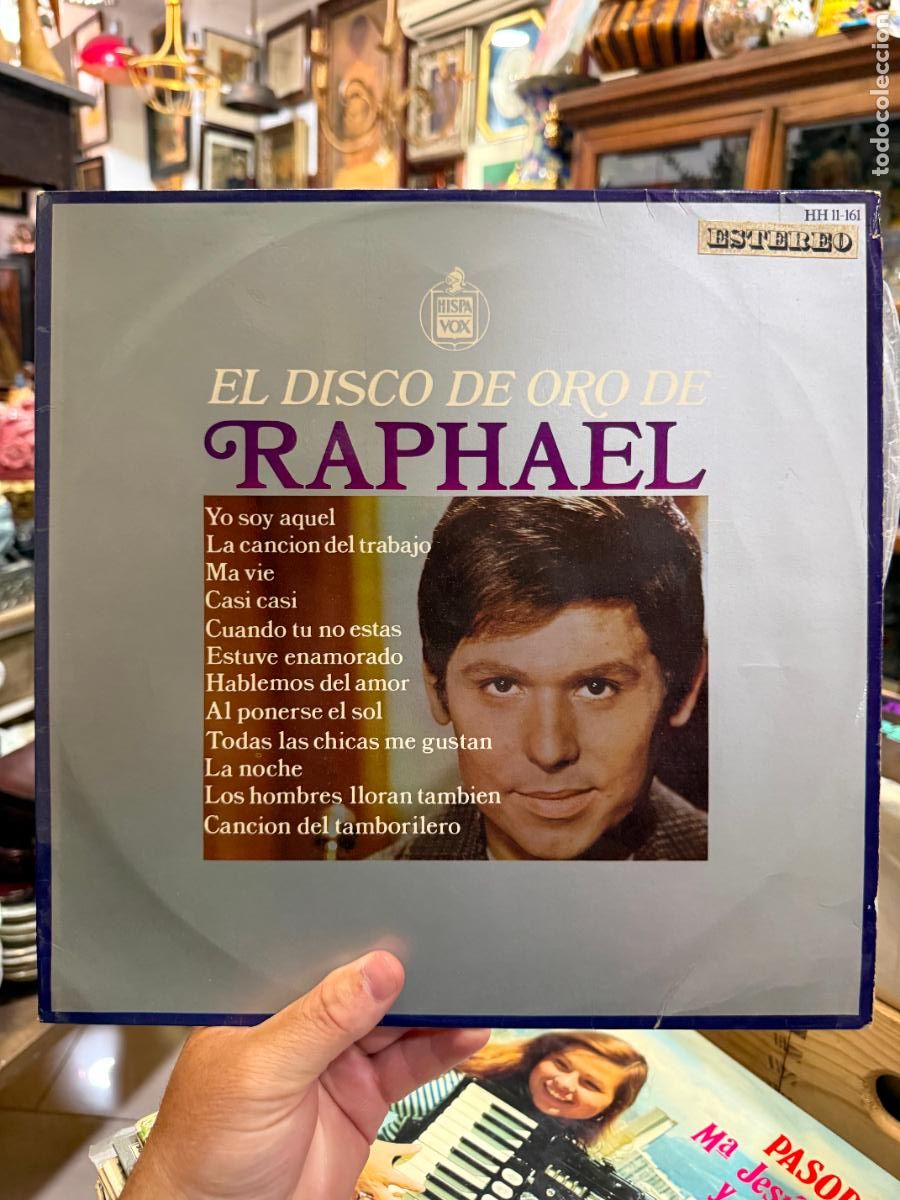 Discos de vinilo: LP EL DISCO DE ORO DE RAPHAEL