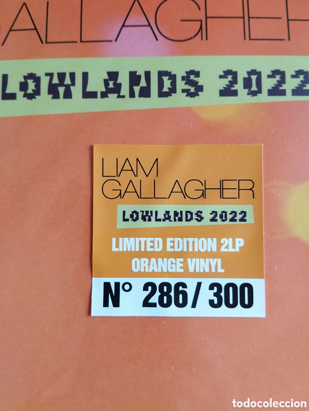 Discos de vinilo: Liam Gallagher (oasis) - Lowlands 2022 - 2LP - Foto 2
