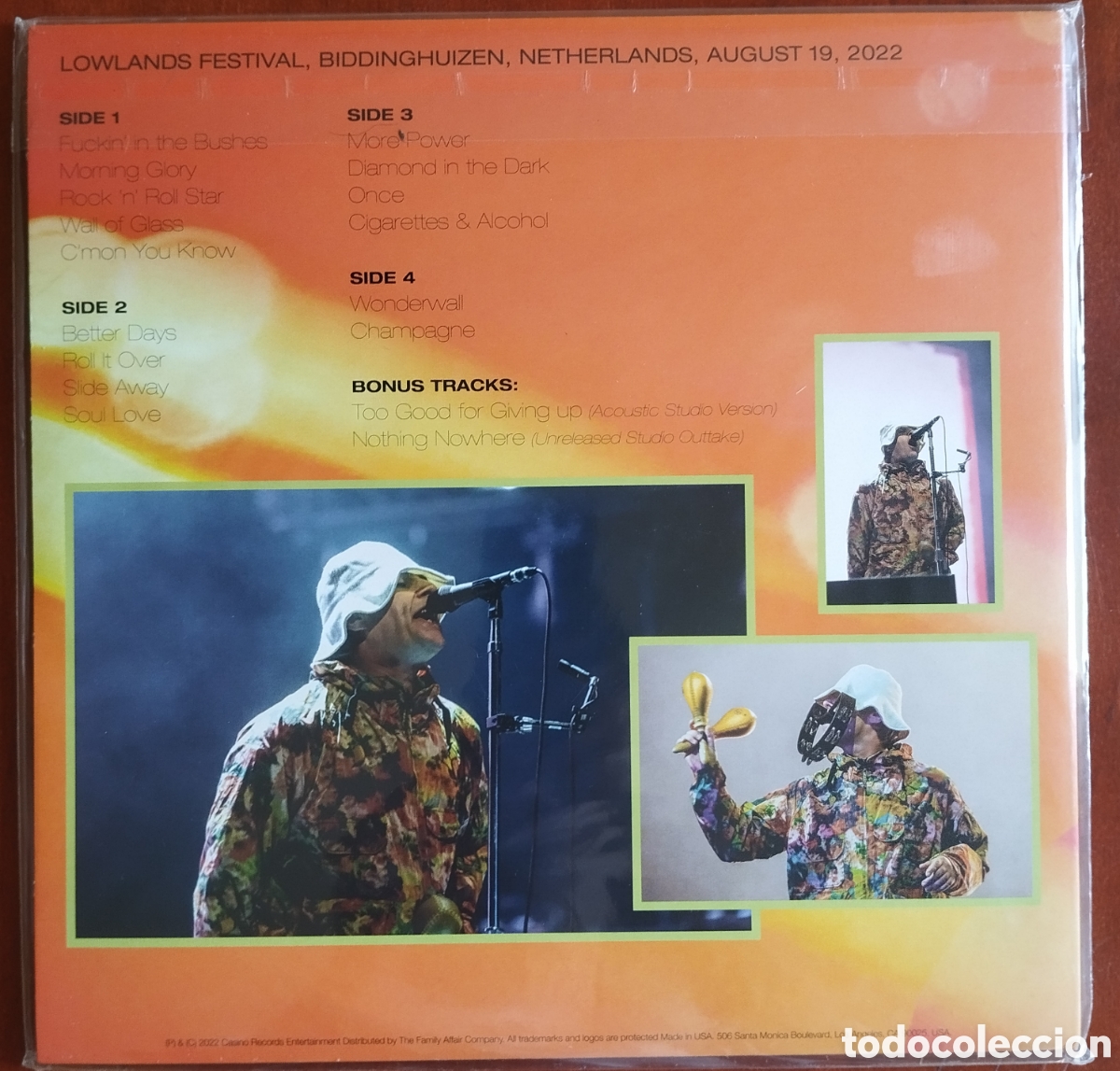 Discos de vinilo: Liam Gallagher (oasis) - Lowlands 2022 - 2LP - Foto 3