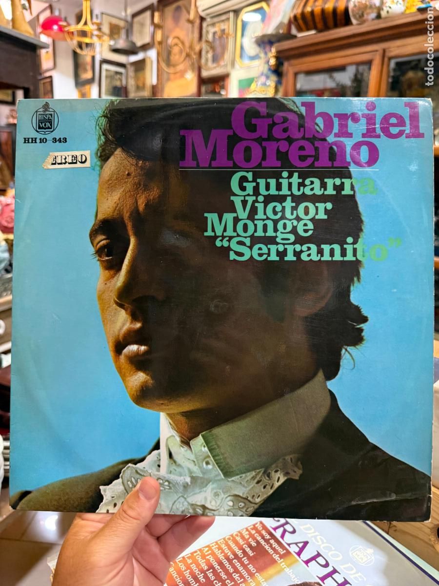 Discos de vinilo: LP GABRIEL MORENO --