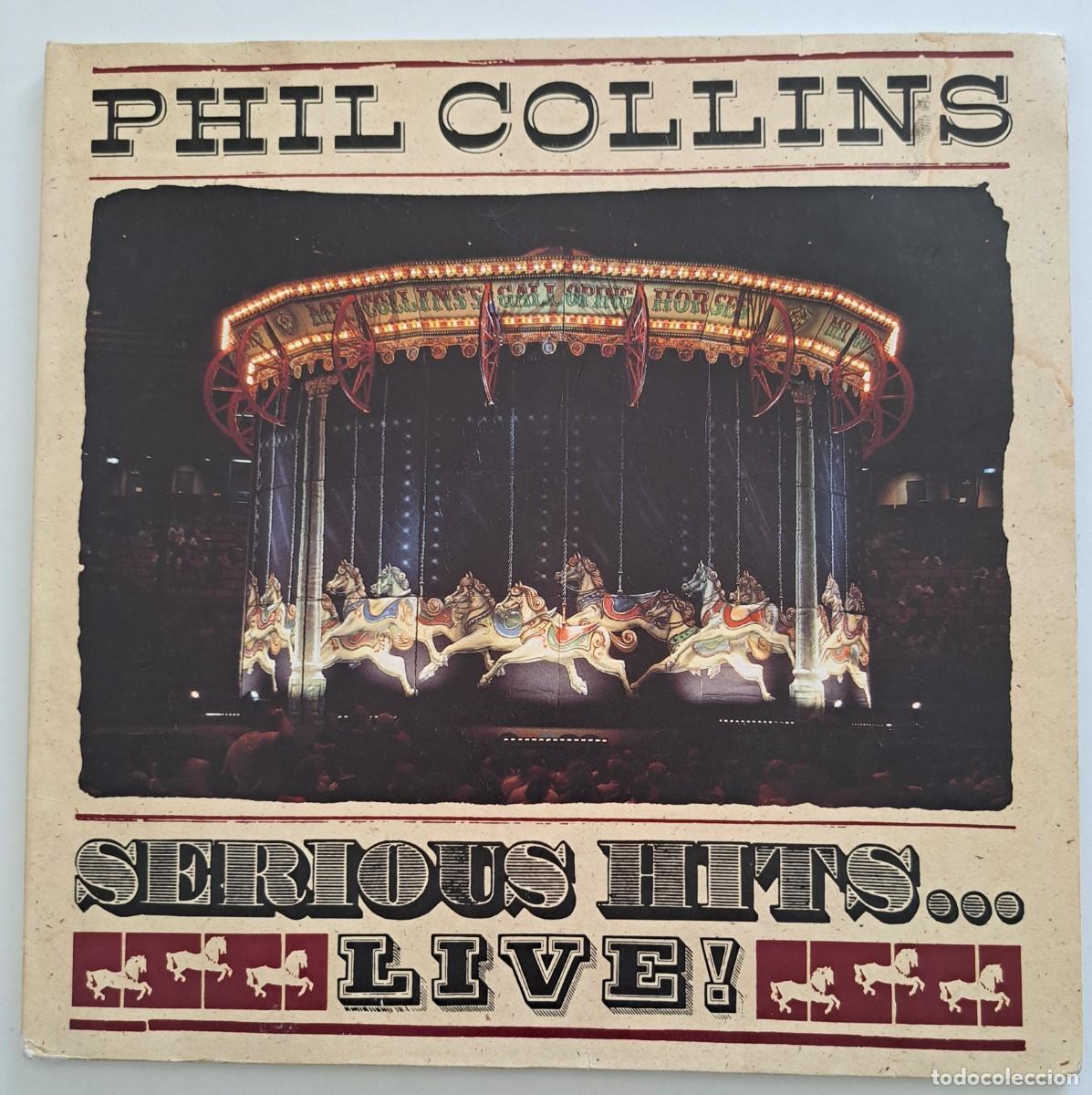 Discos de vinilo: PHIL COLLINS - SERIOUS HITS LIVE! (DOBLE LP) (SOLO DISCO 2) - WEA &ndash; 9031-72550-1 - GERMANY 1990