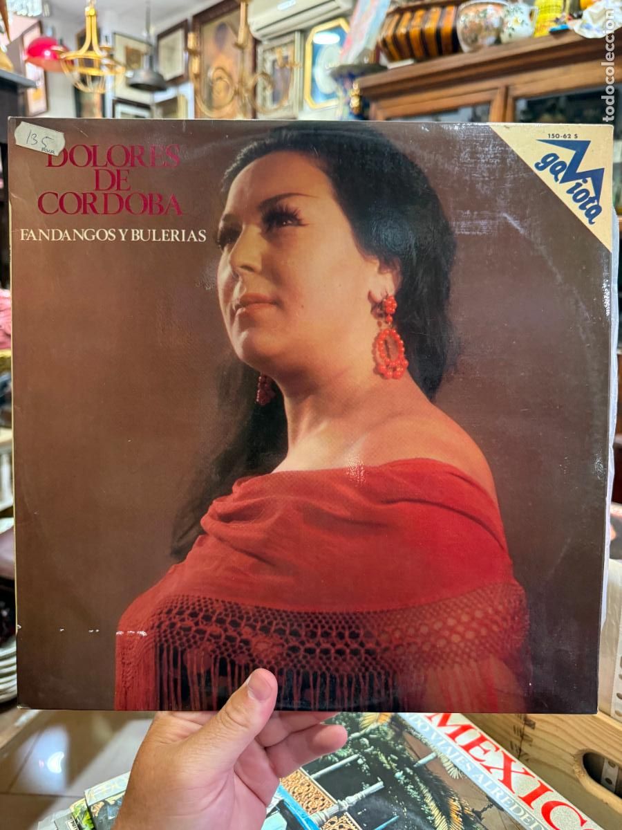Discos de vinilo: LP DOLORES DE CORDOBA - FANDANGOS Y BULERIAS
