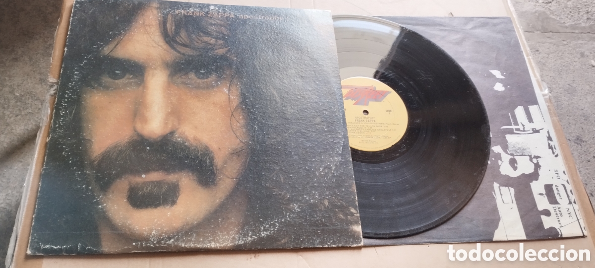 Discos de vinilo: Lp-frank zappa-apostrophe-1974-usa-