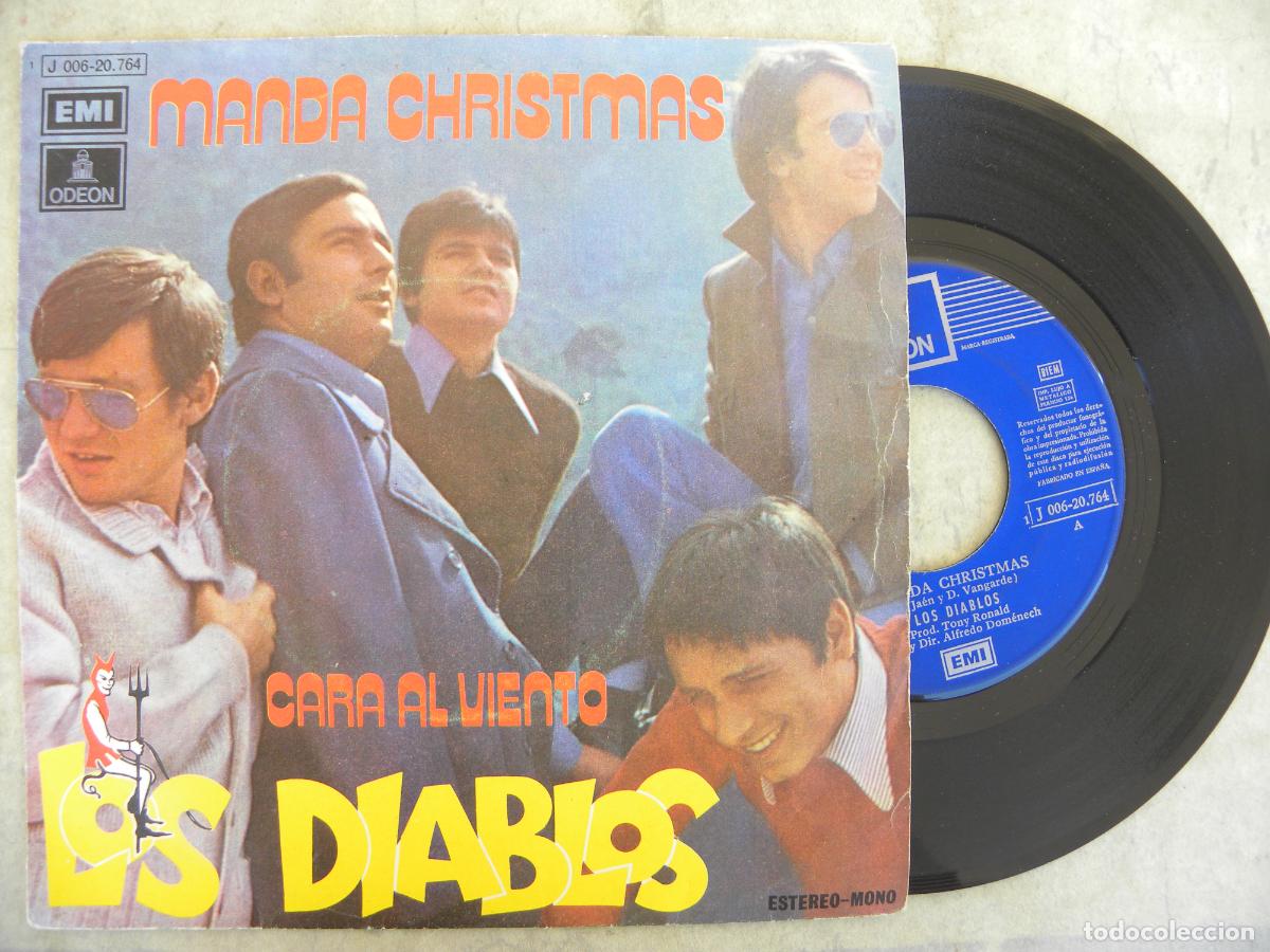Discos de vinilo: LOS DIABLOS -MANDA CHRISTMAS -SINGLE 1971 -PEDIDO MINIMO 3 EUROS