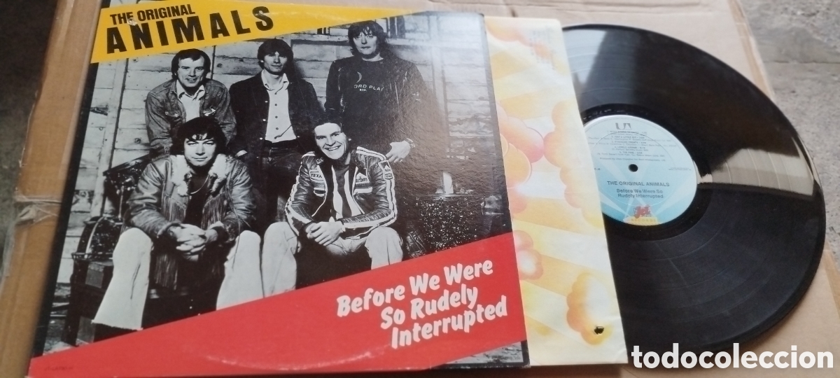Discos de vinilo: Lp-the original animals-before we were so rudely interrupted-1977-usa-
