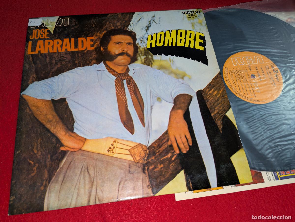 Discos de vinilo: JOSE LARRALDE Hombre LP 1971 RCA Victor ESPA&Ntilde;A SPAIN
