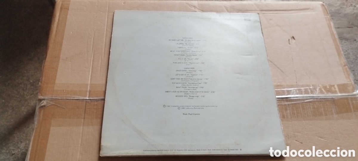 Discos de vinilo: Lp-jets,jets-1981-spain- - Foto 2