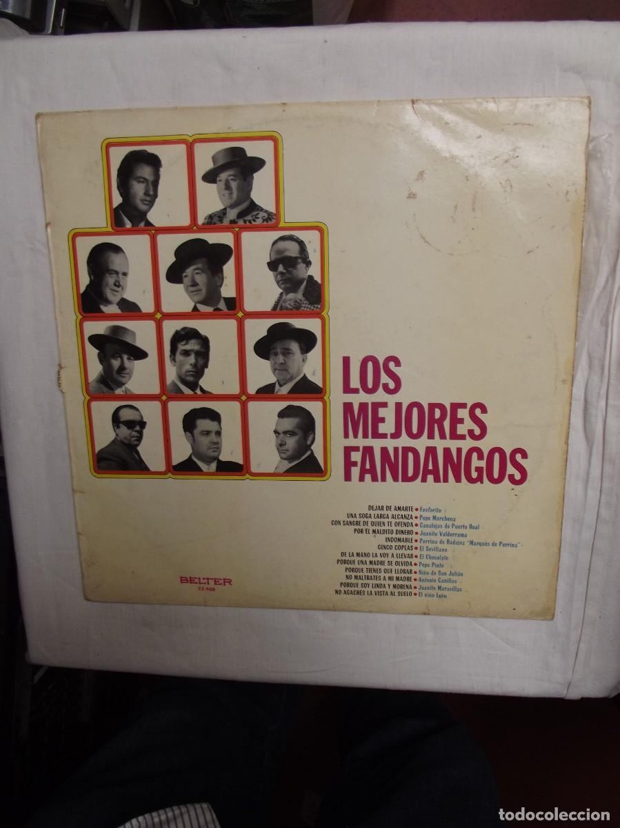 Discos de vinilo: LP LOS MEJORES FANDANGOS ( SIN PROBAR )