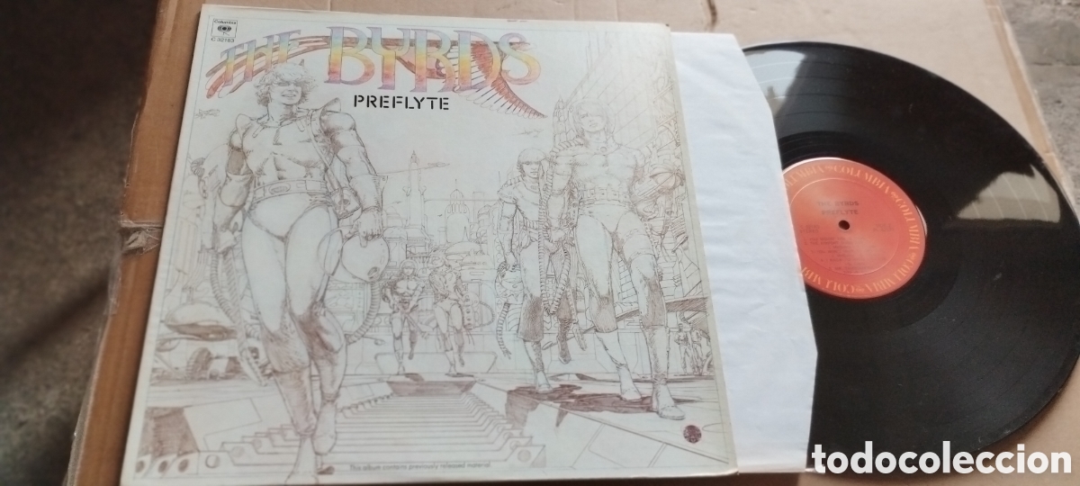 Discos de vinilo: Lp-the byrds-preflyte-1973-usa-