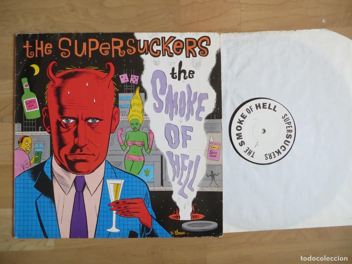 Discos de vinilo: The Supersuckers - The Smoke Of Hell (LP, Album) 1992 GERMANY