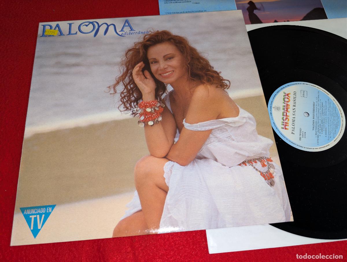 Discos de vinilo: PALOMA SAN BASILIO SANBASILIO Paloma Mediterranea LP 1992 Hispavox