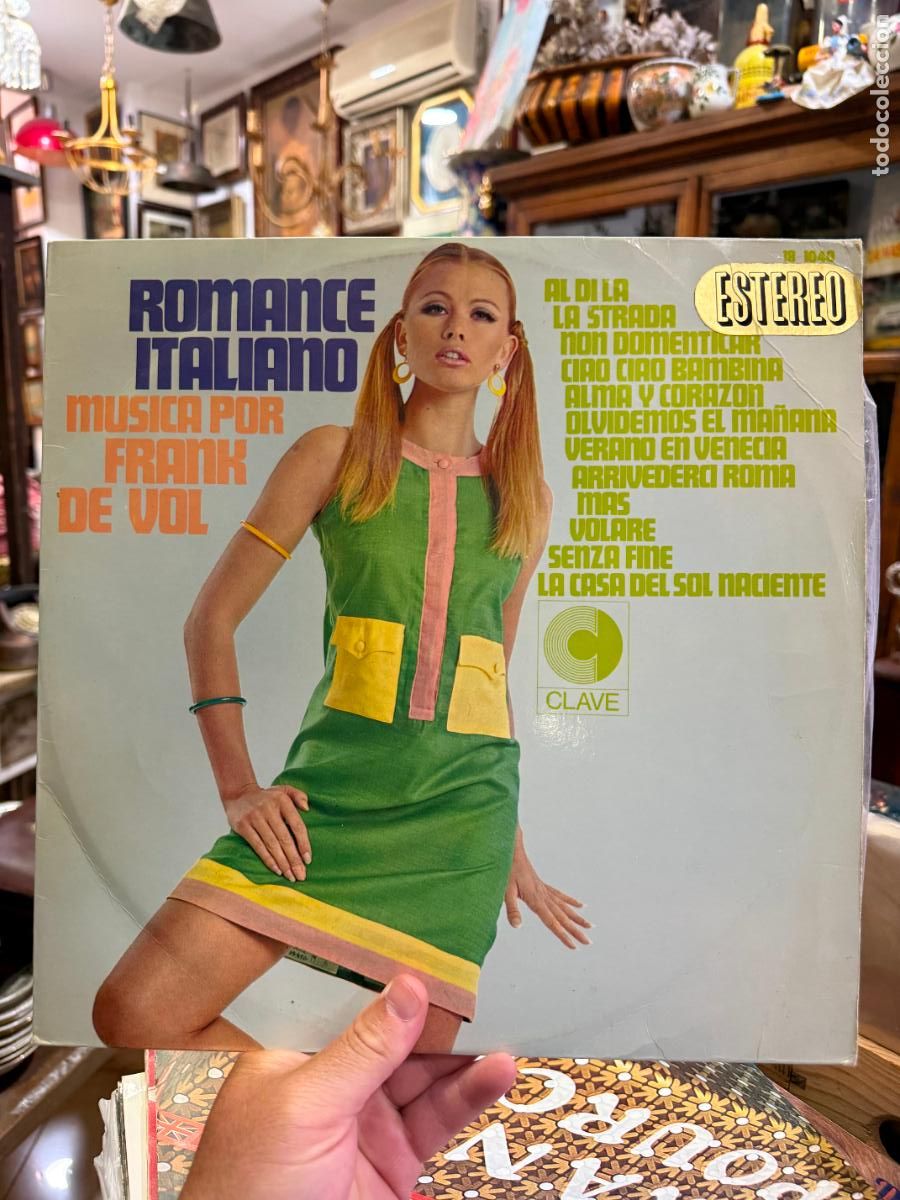 Discos de vinilo: LP ROMANCE ITALIANO -