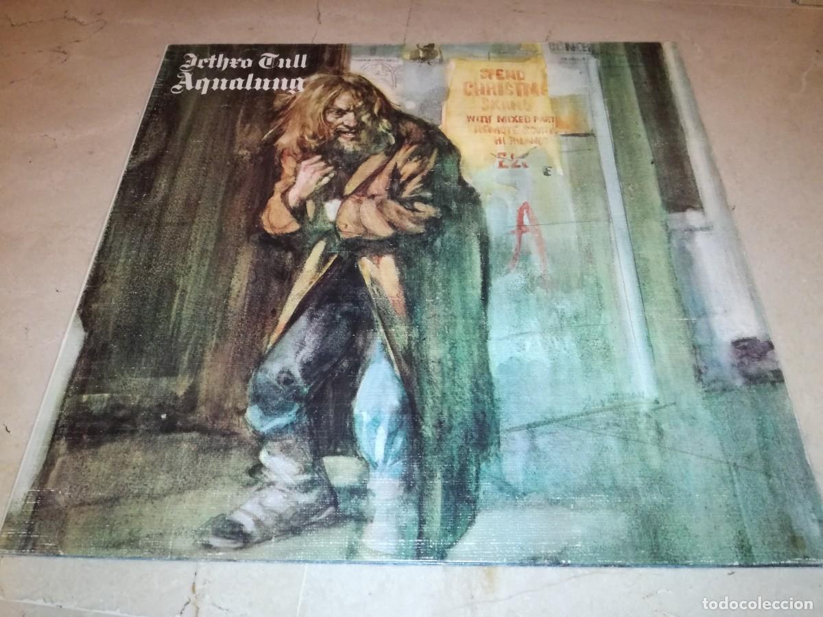Discos de vinilo: JETHRO TULL-AQUALUNG-GATEFOLD-PORTADA RUGOSA-PRIMERA EDICI&Oacute;N ALEMANA 1971