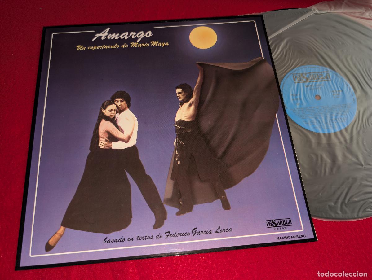 Discos de vinilo: MARIO MAYA Amargo LP 1986 Pasarela NUEVO FEDERICO GARCIA LORCA TEATRO