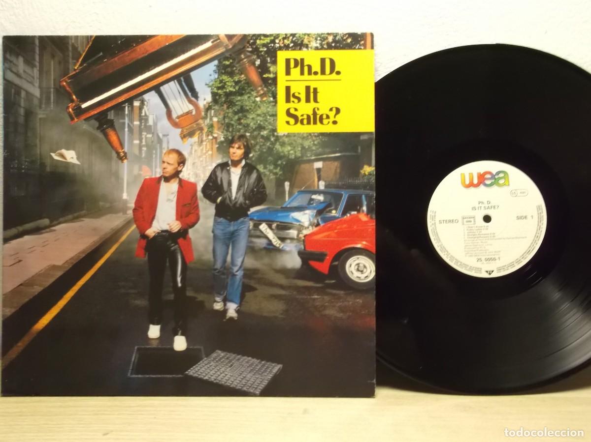 Discos de vinilo: Ph.D. &ndash; Is It Safe? LP