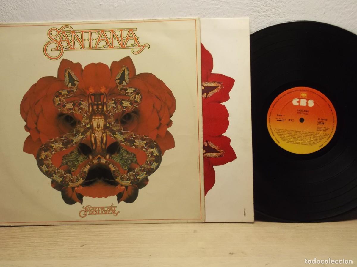 Discos de vinilo: Festival - Santana LP 1977