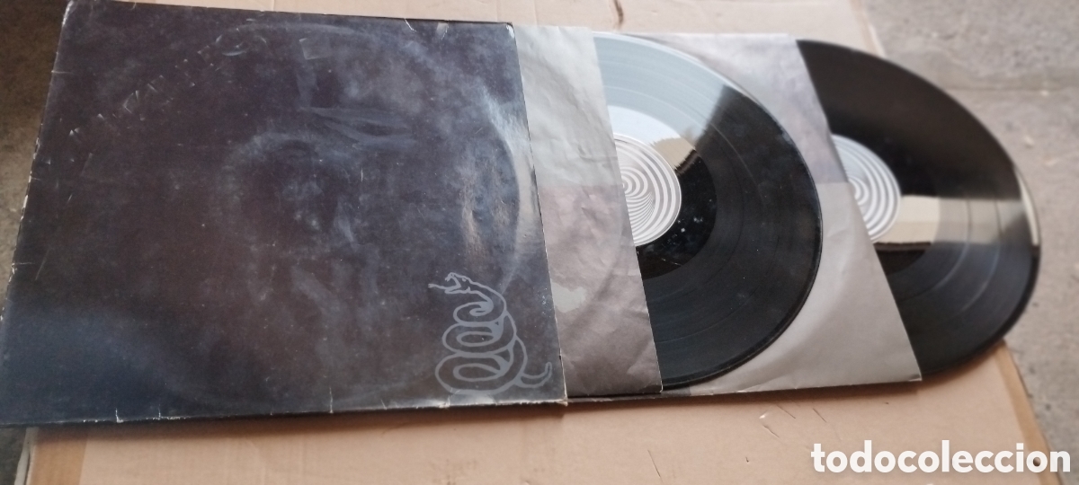 Discos de vinilo: Lp-metallica-1991- made in holland-