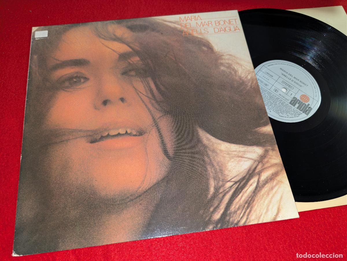 Discos de vinilo: MARIA DEL MAR BONET Anells d'aigua LP 1985 Ariola CATALA VINILO
