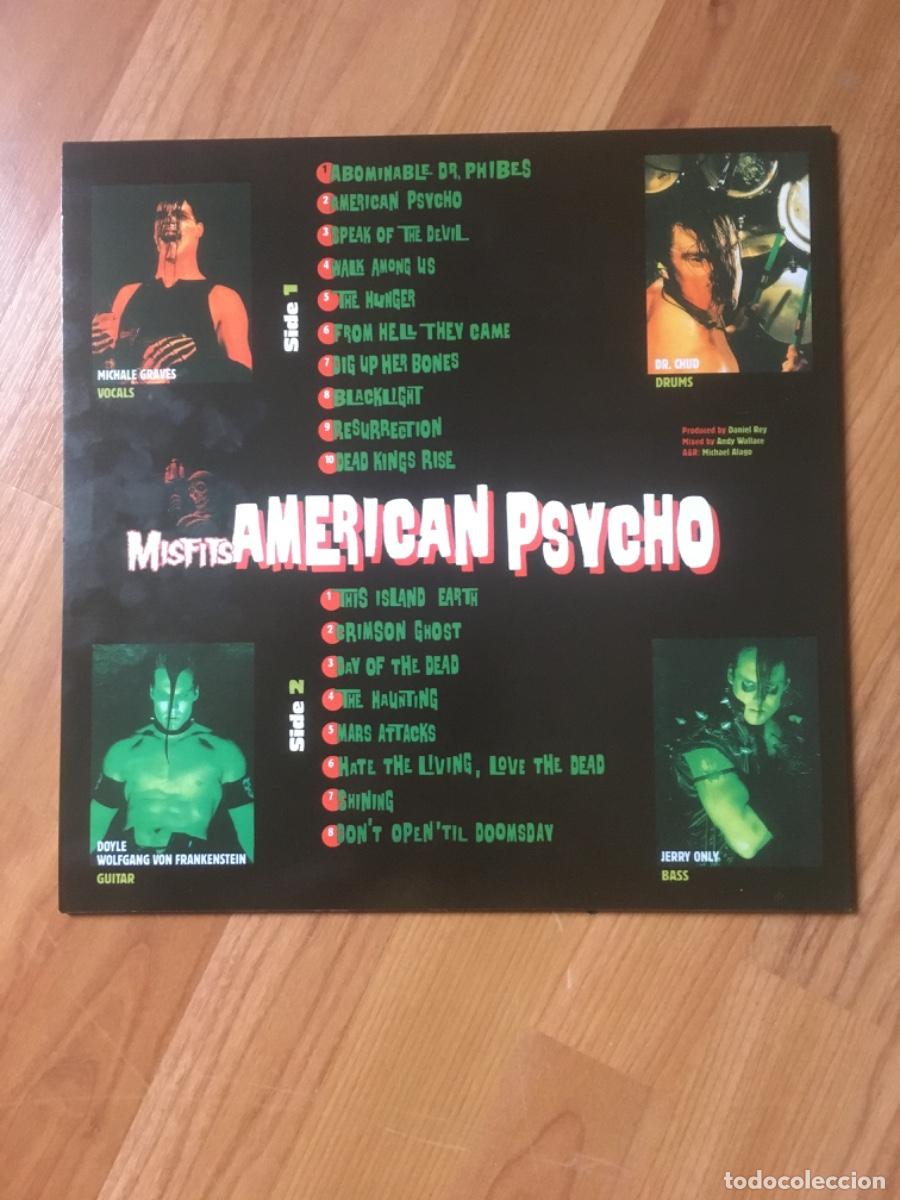 Discos de vinilo: MISFITS-AMERICAN PSYCHO - Foto 2