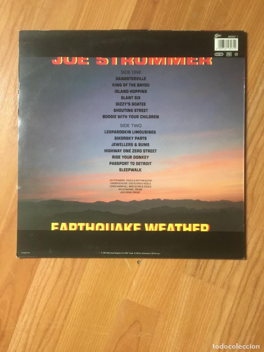 Discos de vinilo: JOE STRUMMER-EARTHQUAKE WEATHER - Foto 2