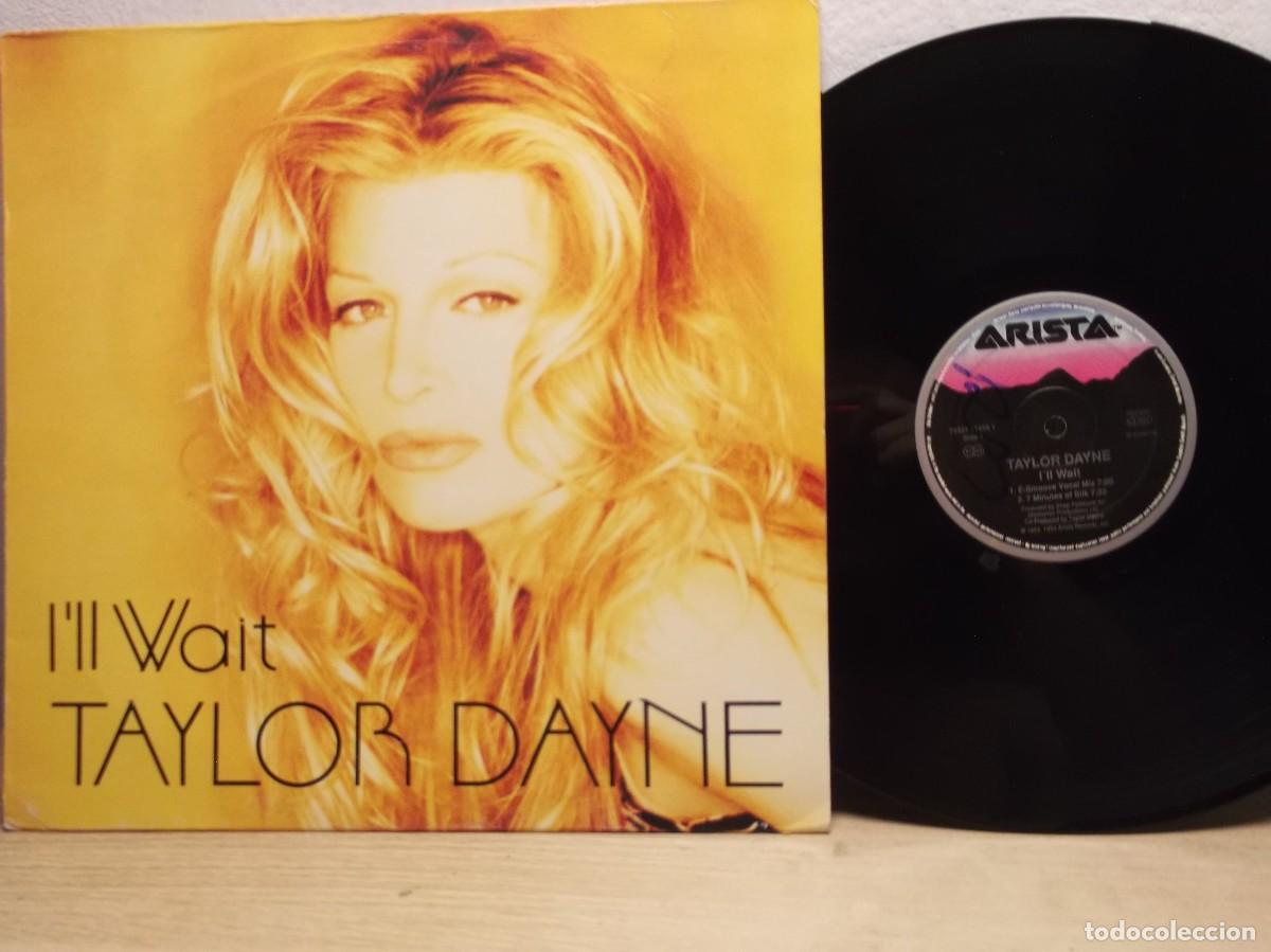 Discos de vinilo: Taylor Dayne -I'll wait (E-Smoove Vocal Mix) Maxi Single 12' LP