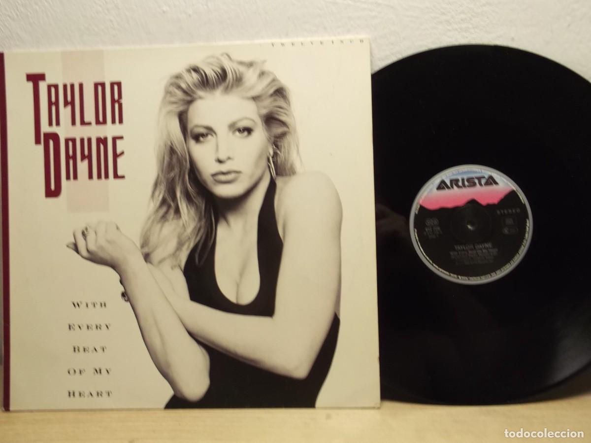 Discos de vinilo: Taylor Dayne &ndash; With Every Beat Of My Heart MAXI 45 RPM LP