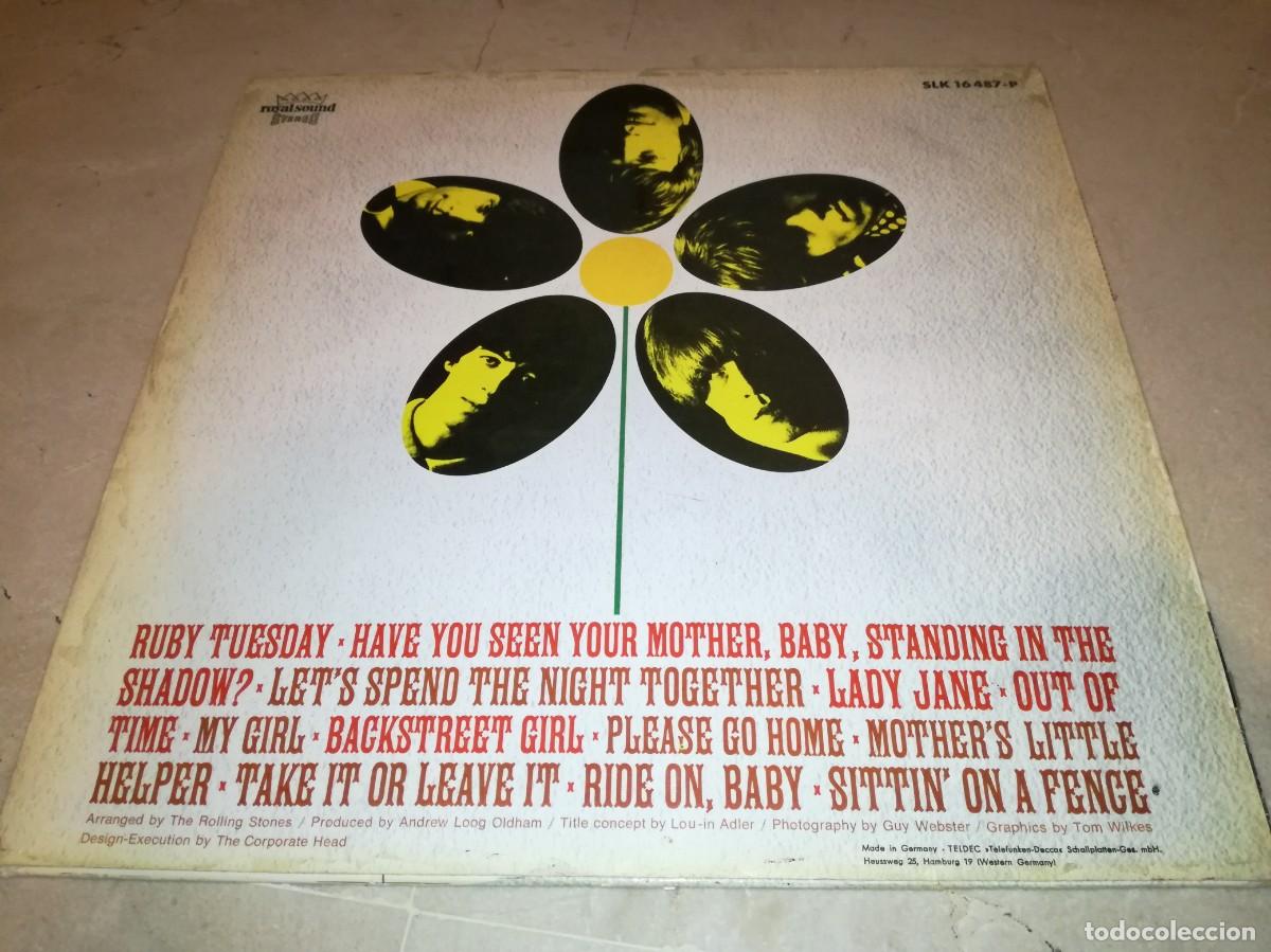 Discos de vinilo: THE ROLLING STONES-FLOWERS-ORIGINAL - Foto 2