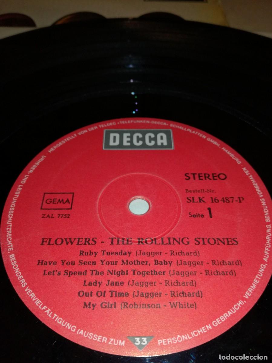 Discos de vinilo: THE ROLLING STONES-FLOWERS-ORIGINAL - Foto 3