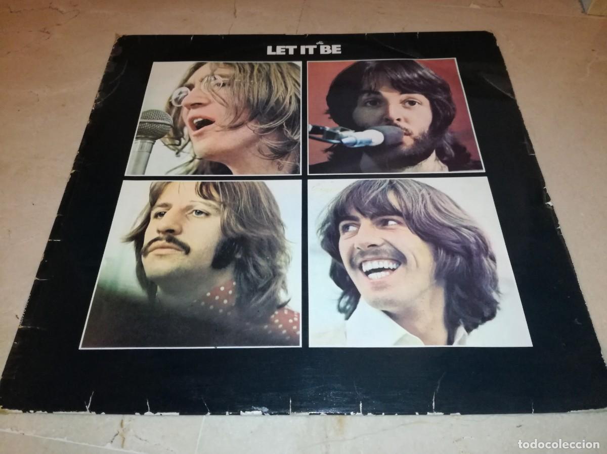 Discos de vinilo: THE BEATLES-LET IT BE-ORIGINAL