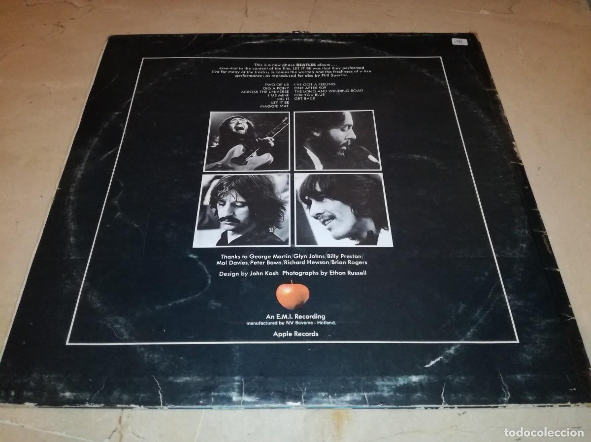 Discos de vinilo: THE BEATLES-LET IT BE-ORIGINAL - Foto 2