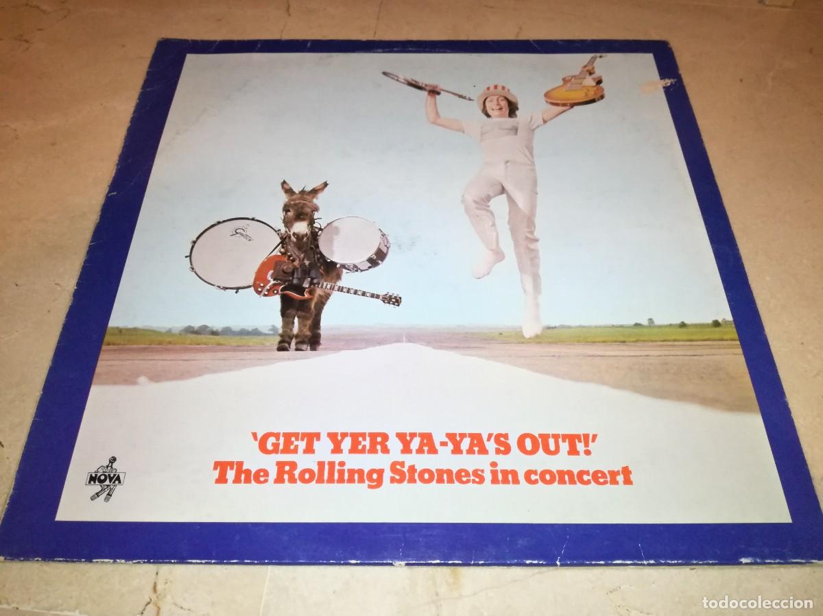 Discos de vinilo: THE ROLLING STONES IN CONCERT-GET YER YA-YA&acute;S OUT-VINILO EN MUY BUEN ESTADO