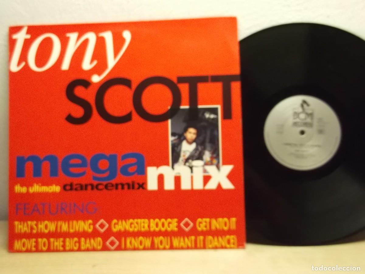 Discos de vinilo: Tony Scott &ndash; Megamix / I Know You Want It MAXI 45 RPM LP