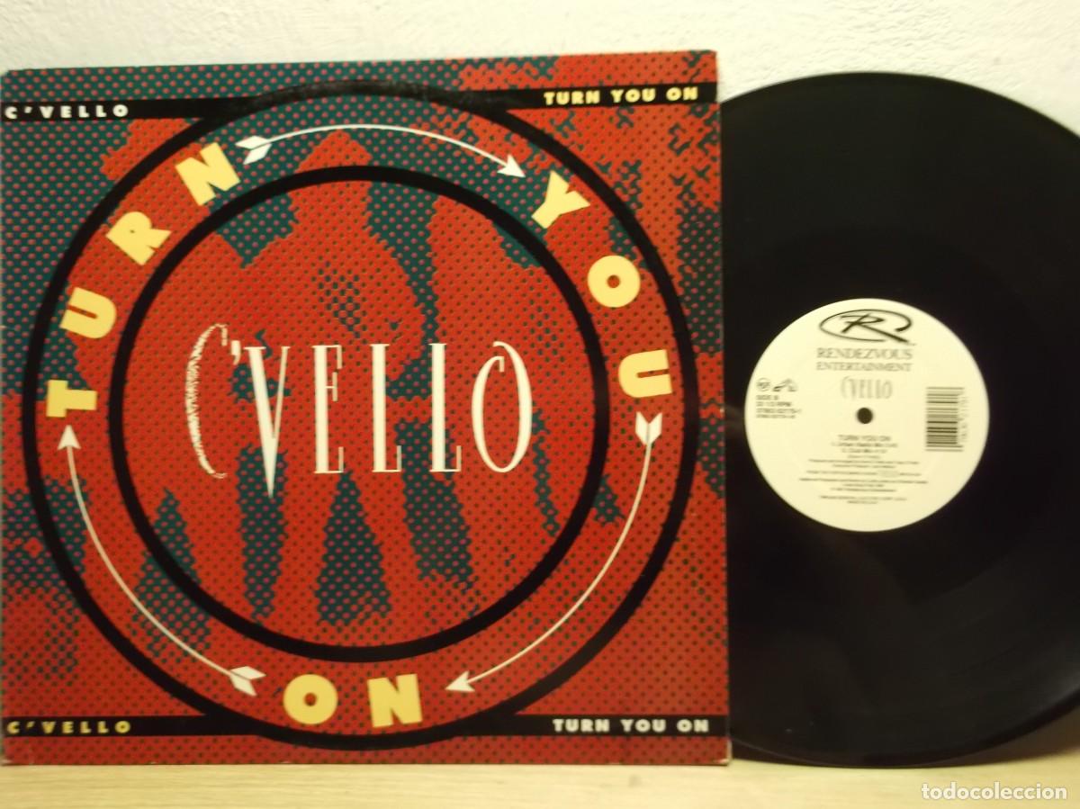Discos de vinilo: C'Vello &ndash; Turn You On MAXI 33 RPM 1991 USA