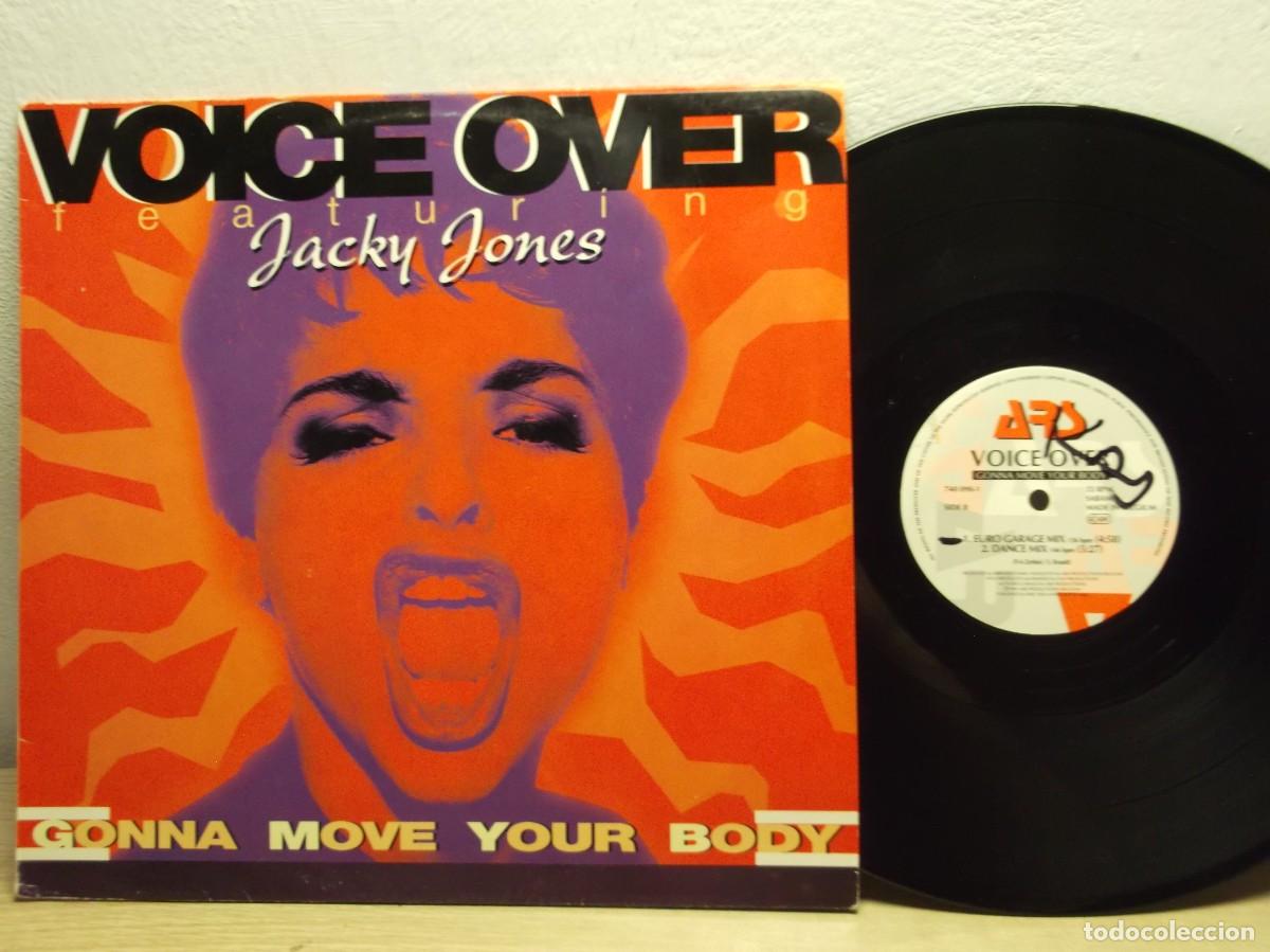 Discos de vinilo: Gonna Move Your Body EP Voice Over JACKY JONES MAXI 45 RPM