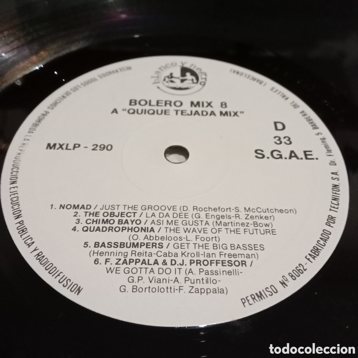 Discos de vinilo: VARIOS - BOLERO MIX 8 - LP DOBLE GATEFOLD - Foto 9
