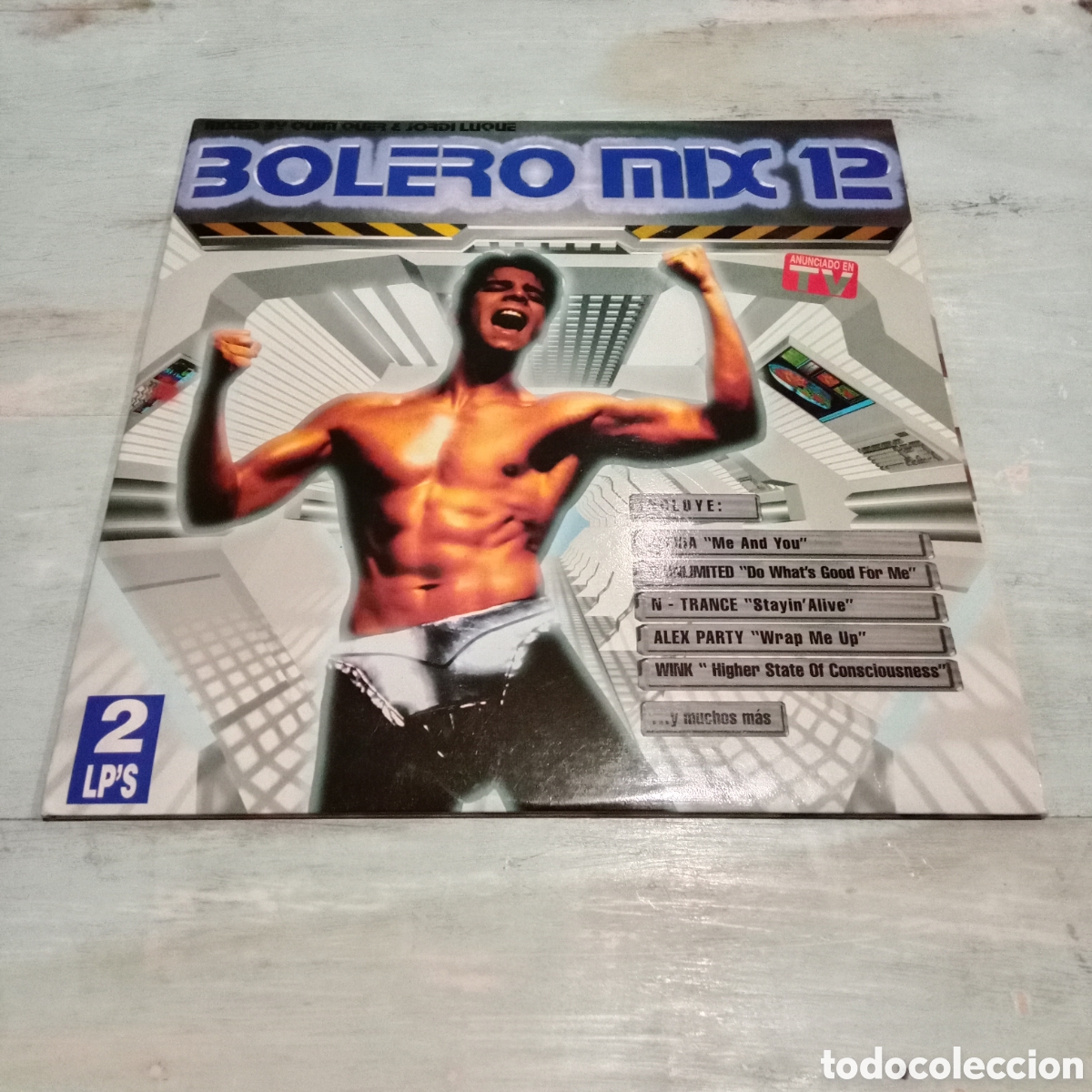 Discos de vinilo: VARIOS - BOLERO MIX 12 - LP DOBLE GATEFOLD