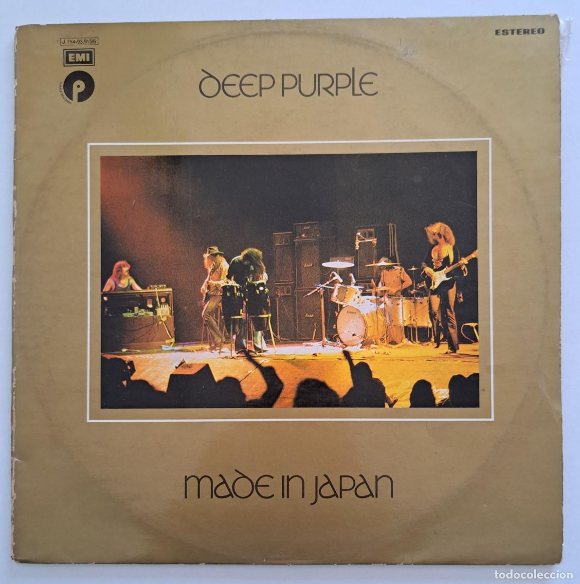 Discos de vinilo: DEEP PURPLE - MADE IN JAPAN (DOBLE LP) (SOLO DISCO 2) - EMI &ndash; 1J 154-93.915/6 - SPAIN 1972