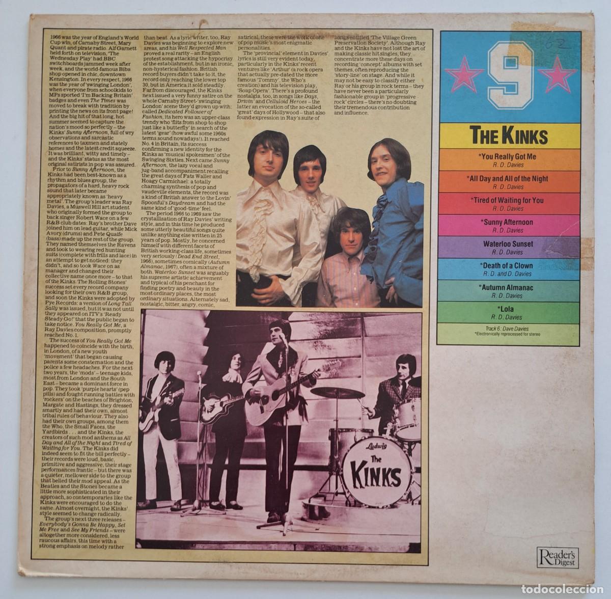 Vinyl-Schallplatten: THE KINKS / THE TROGGS - THE KINKS (9) / THE TROGGS (8) - Reader's Digest &ndash; RDS 9565 - UK 1979