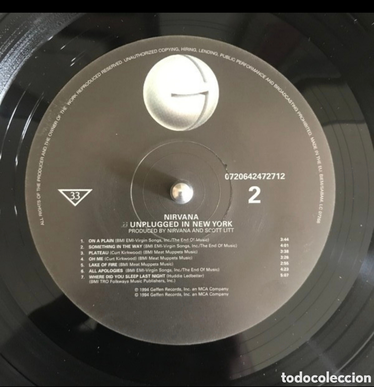 Discos de vinilo: Nirvana: MTV Unplugged In New York LP - Foto 4