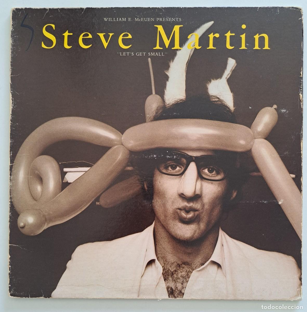 Discos de vinilo: STEVE MARTIN - LET'S GET SMALL - Warner Bros. Records &ndash; BSK 3090 - US 1977